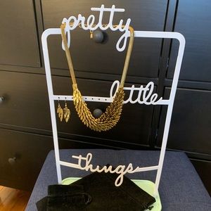 Vintage Necklace + Earrings Set